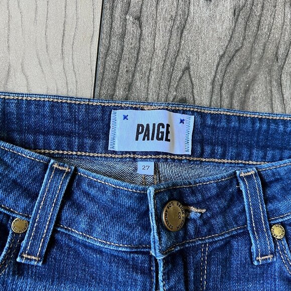 Paige Distressed Skinny Jeans - Picture 5 of 5
